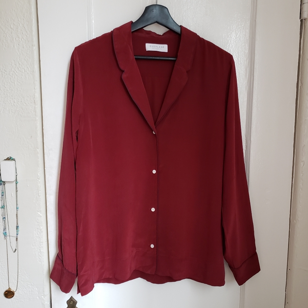 Everlane Silk Button-down